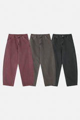 Pigment curved denim pants