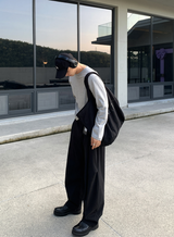 ルセインフリンジオーバーフィットワイドカーブパンツ