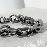 ss-A RBox x Double chain bracelet_silver