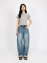 3ND REPRODUCTION PRE-ORDER PANELLED CURVED FIT DENIM code 26201
