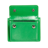 DOT Pocket 3-layer Half Wallet Coin Money Card Wallet green