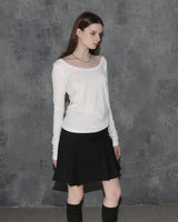 Pleated Skirt Black