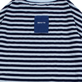 ワイドクロップインディゴストライプショートスリーブTシャツ (FOR WOMAN)_SYS7TS60NV