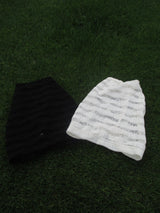 summer stripe beanie