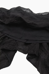 Angel unbalanced skirt