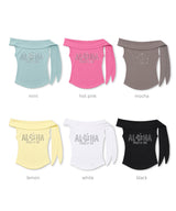 アロハヒビオフTシャツ(6colors)