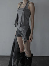 Now Halter Bustier Sleeveless