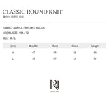 CLASSIC ROUND KNIT