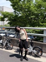  TWO-PINTUCK HARF PANTS