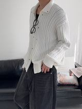 WL Ed Rivet Ribbed Knit Zip-Up (2C)
