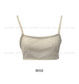 Glits see-through mesh strap bustier