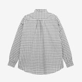 SHIRRING VOLUME CHECK SHIRT