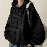 Dyne Bold Lettering Boxy Hood