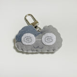 [MADE] Glasses Cat Key ring