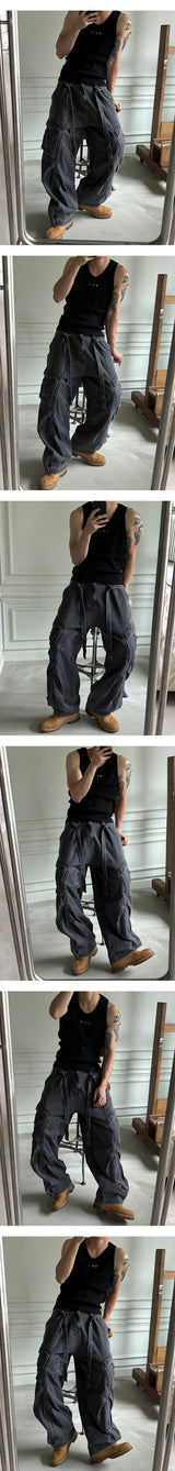 [S/S] Stud golgi sleeveless(2color)