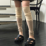 Poobe Punching Ribbed Knee socks Warmer