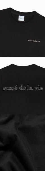 25FW リフレクションベーシックロゴ半袖Tシャツ ブラック