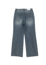 Nerit Washed Flare Denim Pants