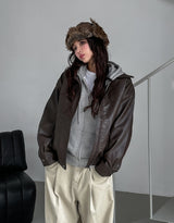 [U-BASIC] Epi Daily Loose Fit Hooded Zip-Up
