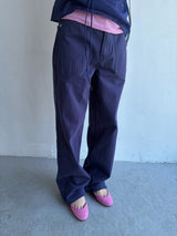 pocket straight pants