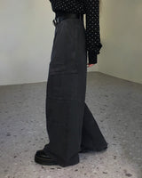 [ORIGINAL] Kinder Pigment Cargo Wide Pants