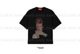 POPCORN EMBO HALF TEE