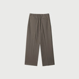 LMN Ries Deep One Tuck Back Banding Wool Wide Slacks (4 colors)