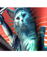 RG Cat of Liberty Tee (Charcoal)