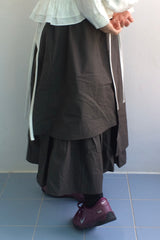 Layered Cut Shaped Skirt