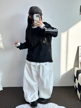 ナイロン🥠サイドピンタックバルーンパンツ💚5COLOR