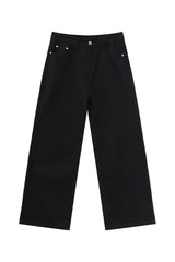 Vintage Washed A-Line Jeans