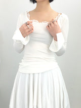 Soft-Fit Lace Edge Top