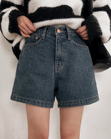 Pola デニムショートパンツ