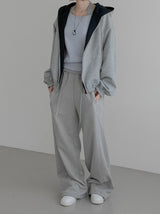 (Unisex) Drick Strap Belt Sweatpants