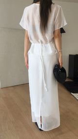 Atelier halter blouse