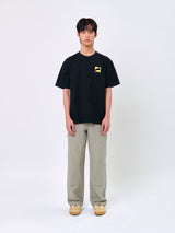 RABBIT T-SHIRT_Black/Yellow