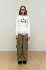WITTY BUNNY JACQUARD KNIT [IVORY]