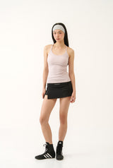 【即日発送】Athletic slit skirt - black