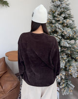 Lucan Velvet Check Pocket T-Shirt