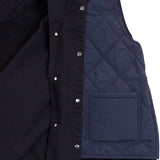 WIDE POCKET WORK JACKET (UNISEX)_SYF3JK01BK
