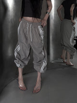 smoke track summer pants (2color)
