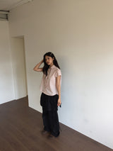 Conch puff blouse(2color)