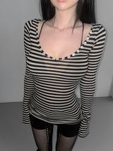 レモネードストライプTシャツ
