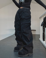 Koiz Pintuck Diagonal Balloon Cargo Pants
