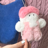 [MADE] Cats like pink - key ring
