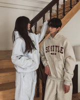 Seattle Patch Sweat Hoodie Pants Set