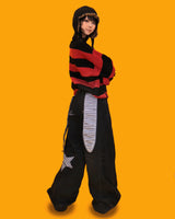 stripe punk box knit (2color)