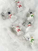Snowman Pocket Keyring(3color)
