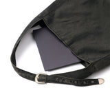 [Ham Junsoo Collaboration] HH ウォッシュドナイロンベルト付きバッグ (Denim Grey)