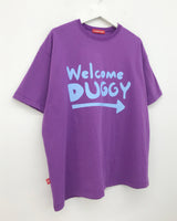 YWD WELCOME T-SHIRTS_PURPLE (1color)